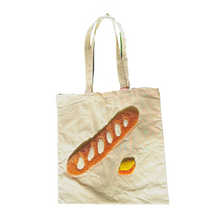 Load image into Gallery viewer, BAGUETTE & BUTTER TOTE BAGS