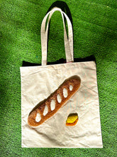 Load image into Gallery viewer, BAGUETTE & BUTTER TOTE BAGS