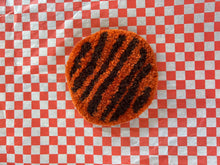 Load image into Gallery viewer, HAND TUFTED CHEESEBURGER COASTERS (PACK OF SEVEN)