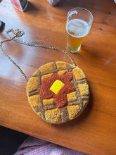 Load image into Gallery viewer, HAND TUFTED WAFFLE PURSE
