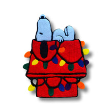 Load image into Gallery viewer, HAND TUFTED SNOOPY XMAS RUG