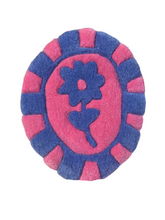 Load image into Gallery viewer, HAND TUFTED FLOWER RUG
