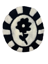 Load image into Gallery viewer, HAND TUFTED FLOWER RUG

