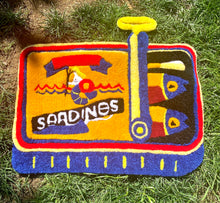 Load image into Gallery viewer, HAND TUFTED SARDINE CAN RUG
