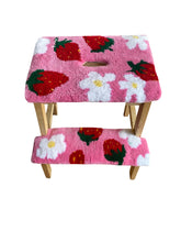 Load image into Gallery viewer, STRAWBERRY UTILITY STOOL
