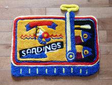 Load image into Gallery viewer, HAND TUFTED SARDINE CAN RUG
